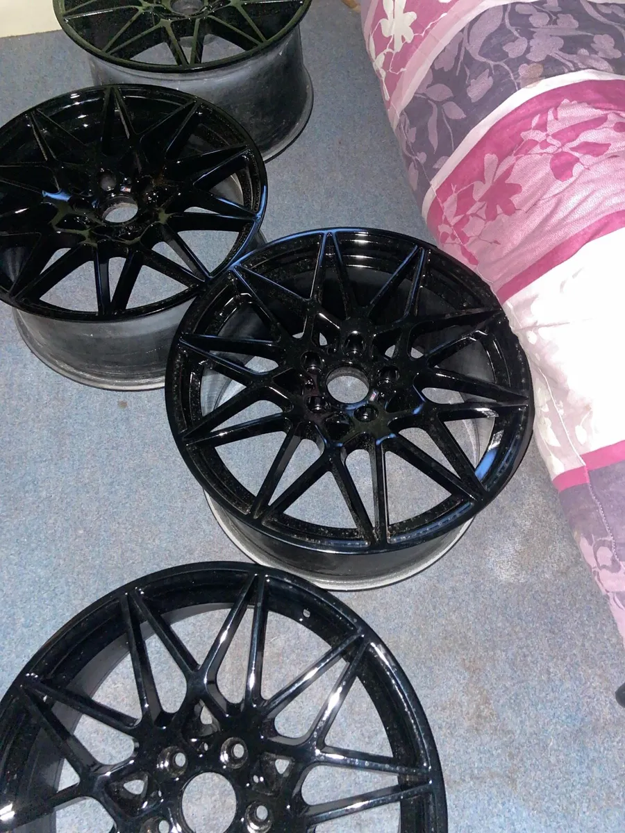 BMW f30 19 inch alloys 5x120 - Image 1