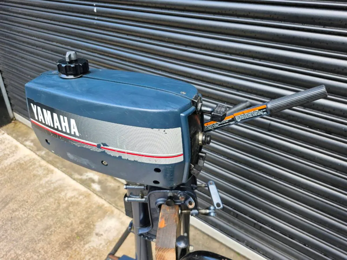 Yamaha 2hp boat outboard motor short shaft - Image 3