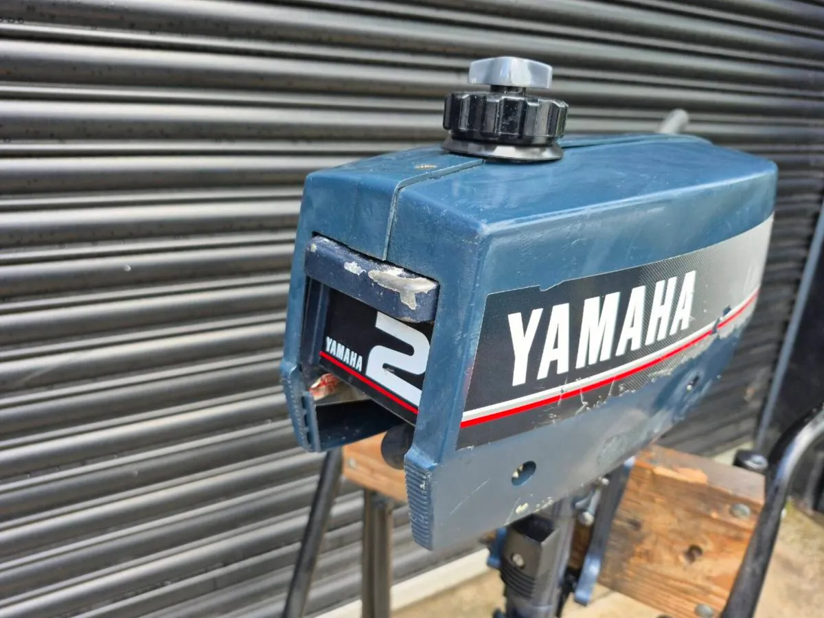 Yamaha 2hp boat outboard motor short shaft - Image 2
