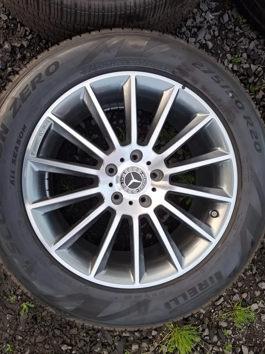20" Genuine Mercedes G Class Amg Alloys with tyres - Image 1