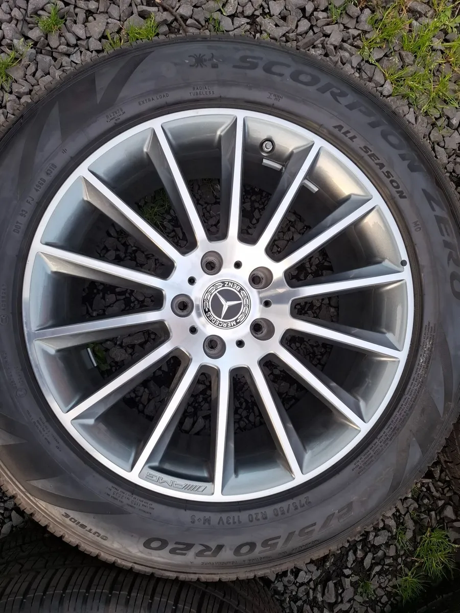 20" Genuine Mercedes G Class Amg Alloys with tyres - Image 3