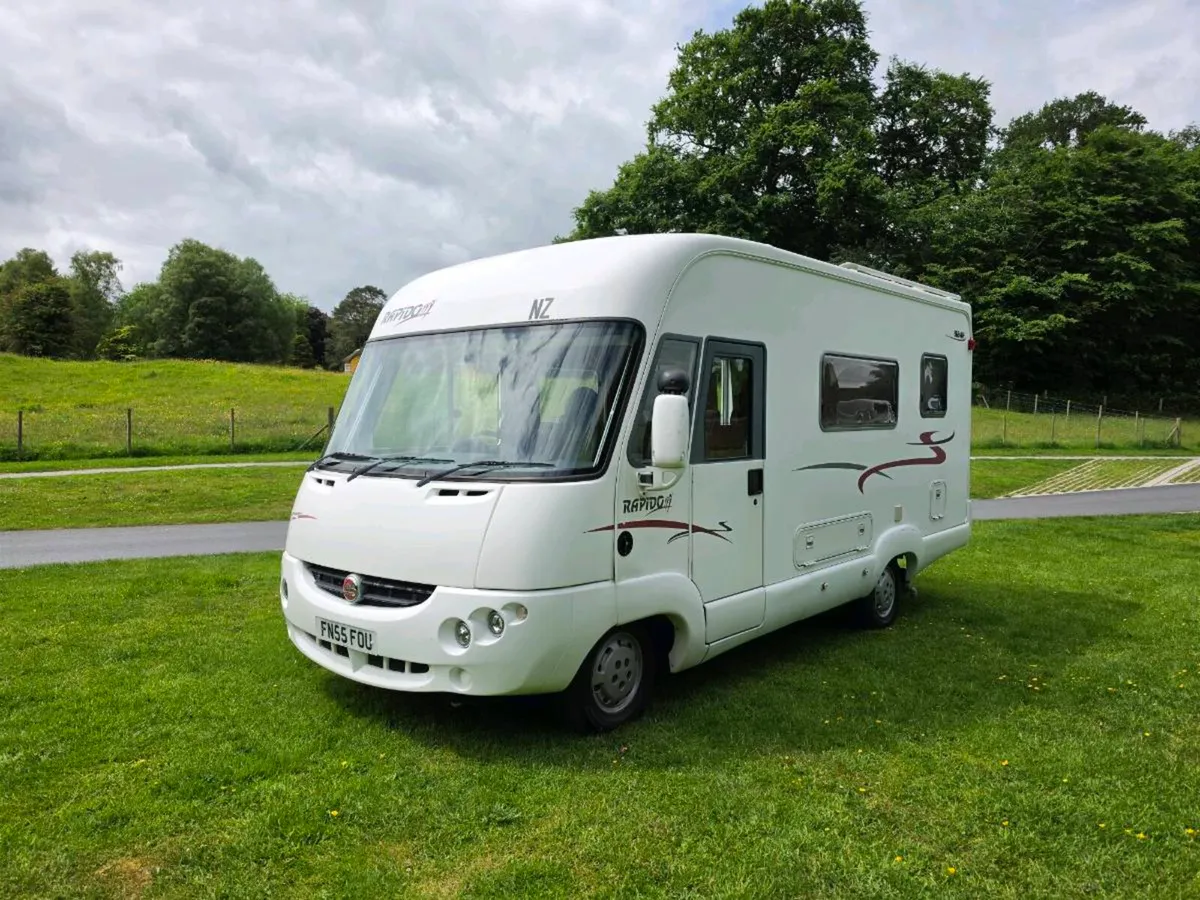 Rapido 924F 2006:fiat ducato 2.8 jtd car licence - Image 1