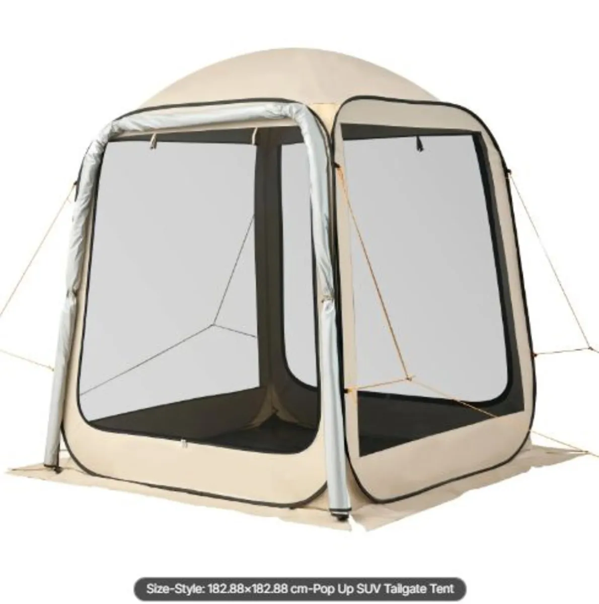 Screen House Tent, 1825 x 1825x2200 mm, 4-6 Person - Image 3