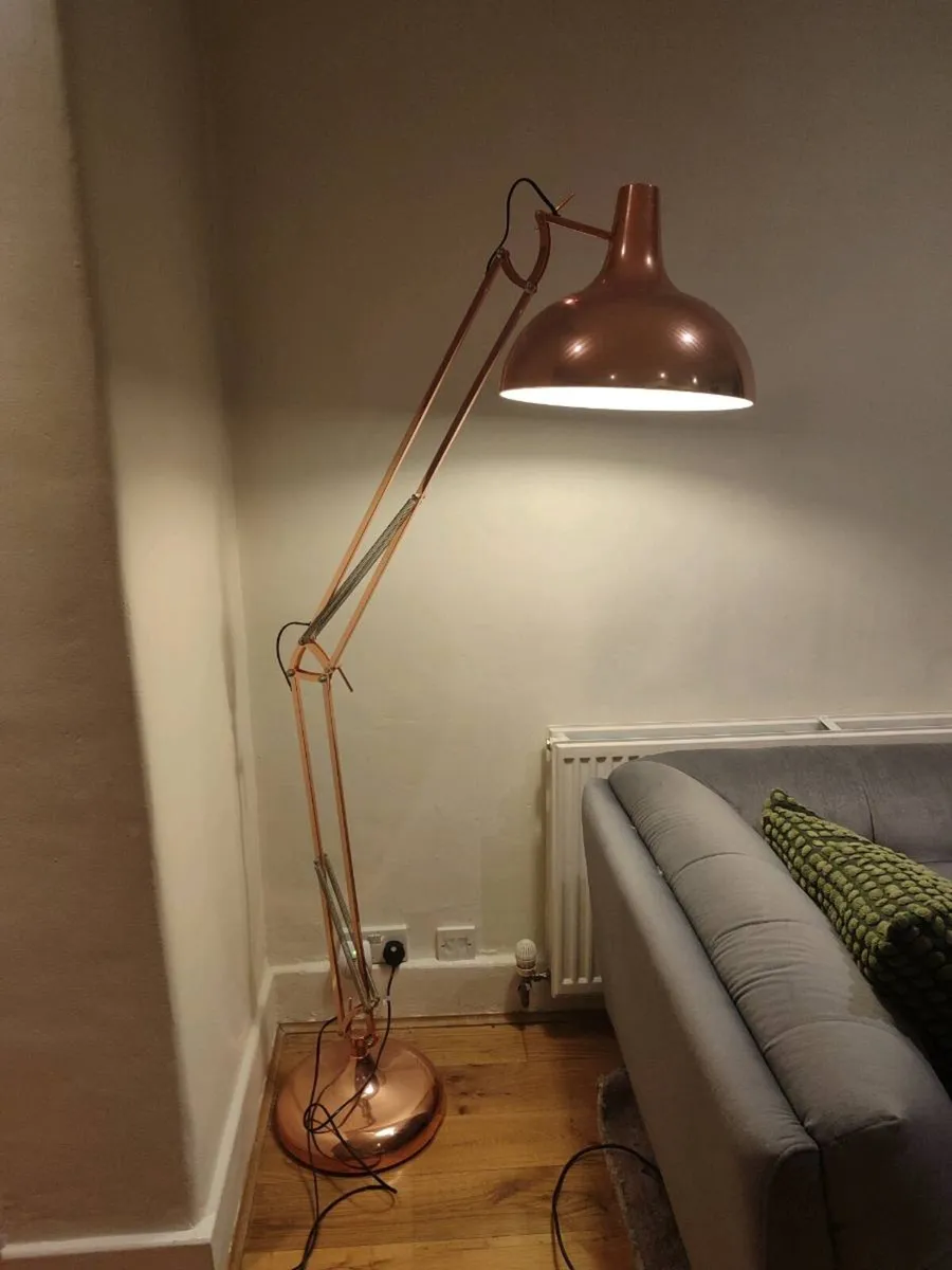 Tall angle poise floor lamp - Image 3