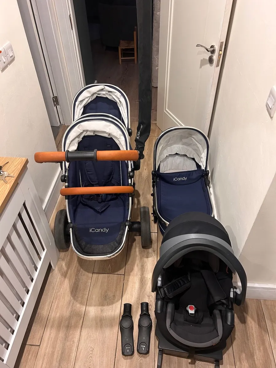 Travel system with optional twin buggy - Image 1