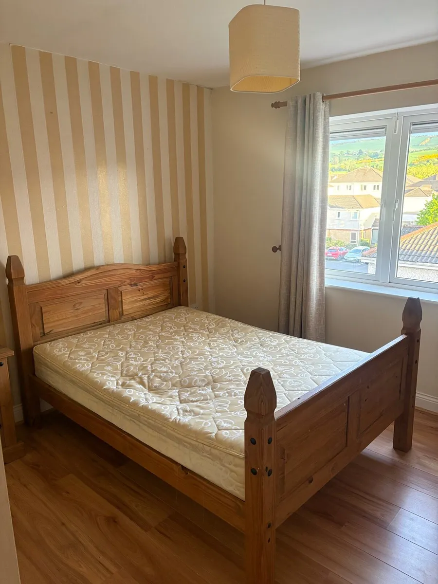 Double Bed and matching Bedside Locker - Image 1