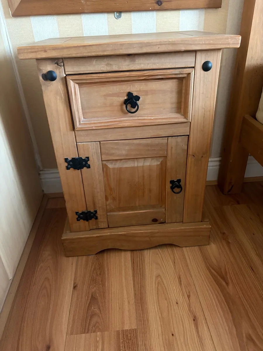 Double Bed and matching Bedside Locker - Image 2