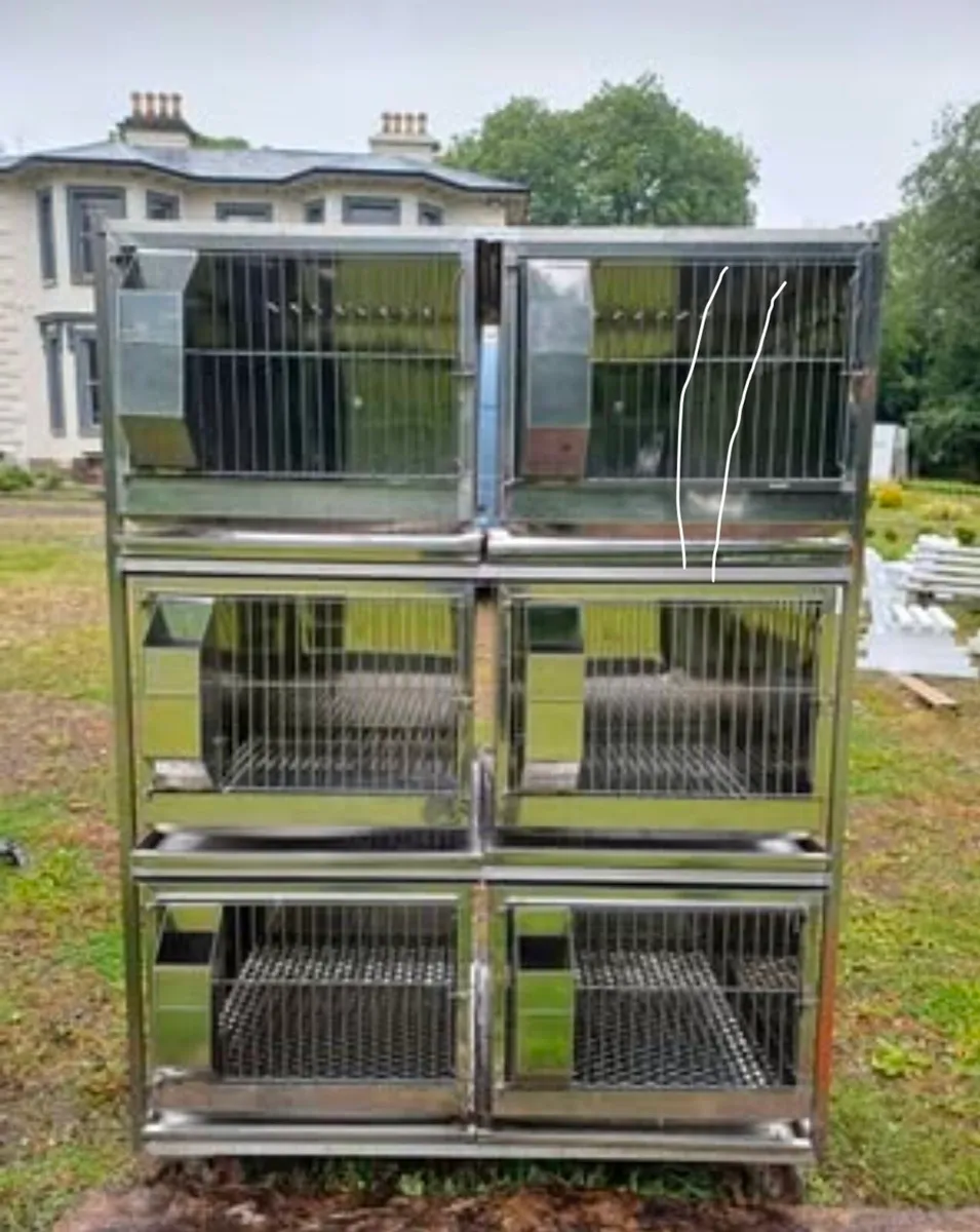Pet display unit stainless steel