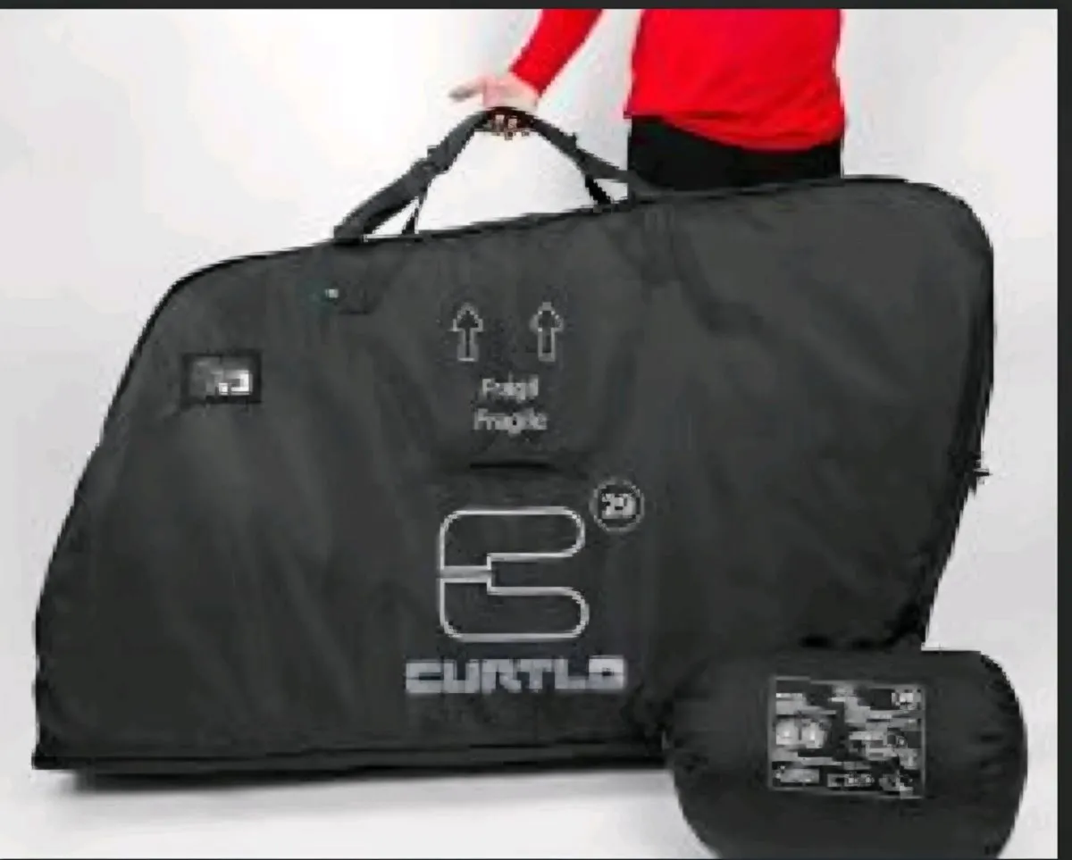 Curtlo Bike Travel Bag - Fits MTB & Road Bikes - Image 1
