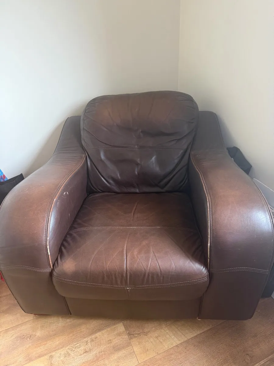 Leather Armchair FREE