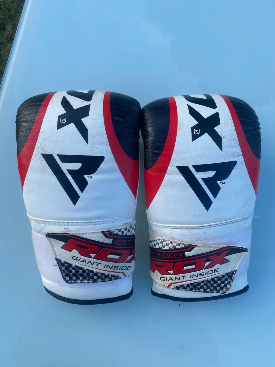 Boxing bag & gloves - Image 4