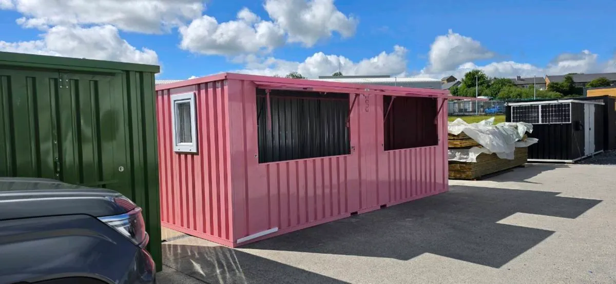 Coffee kiosk, gaa shop, business container - Image 1