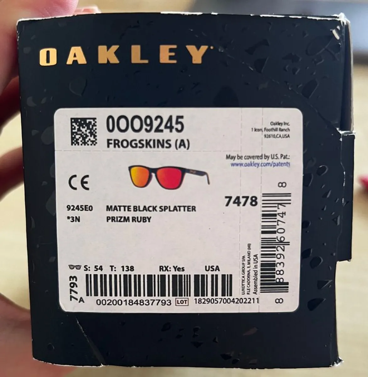 Oakley sunglass - Frogskin - Image 3
