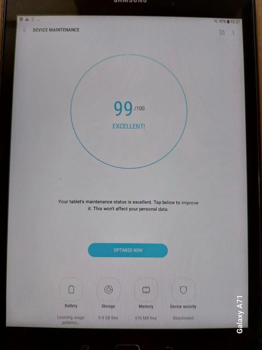 Samsung Galaxy Tab A, 16GB, Model SM-T550, Excelle - Image 4