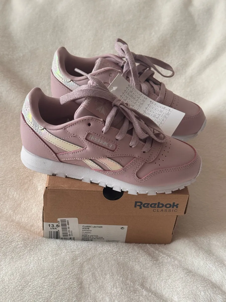Reebok classic leather kids, size 13 (31.5) - Image 1