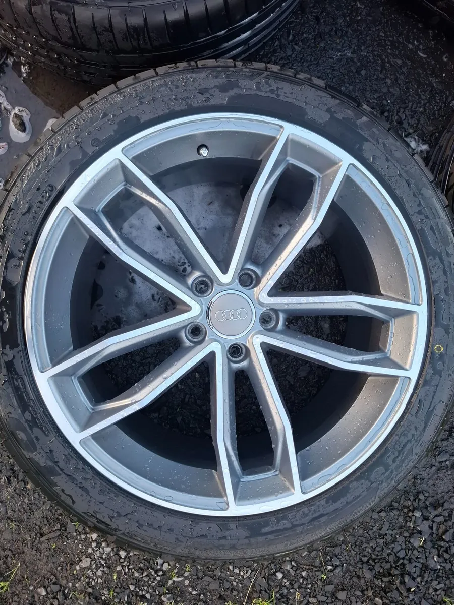 19" Audi Alloys with tyres - Image 2