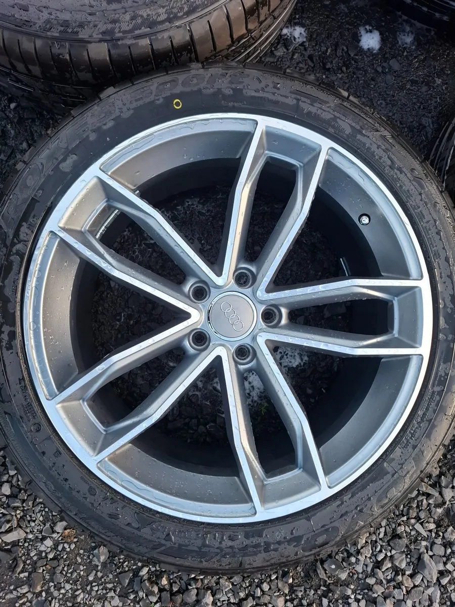 19" Audi Alloys with tyres - Image 4