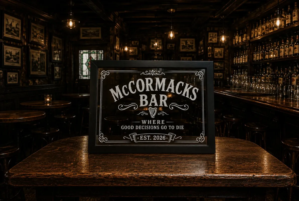 Bar/Pub Mirror - Image 1