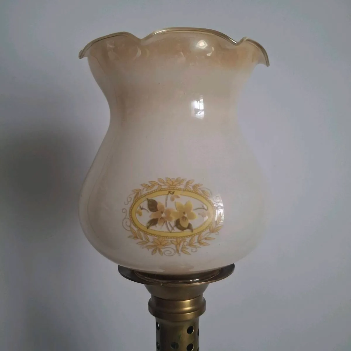 Brass Torchier Table Lamp - Image 3