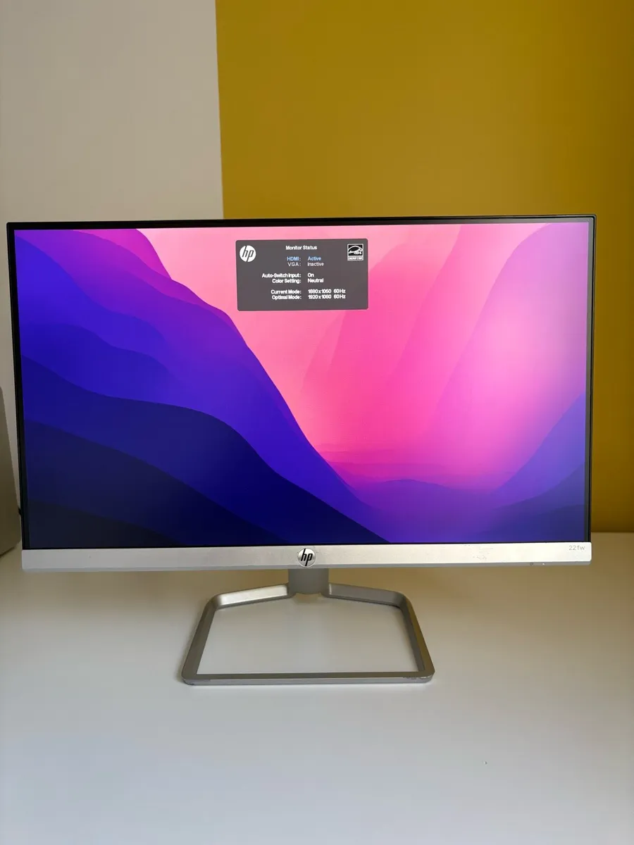 HP monitor 21.5inch - Image 2