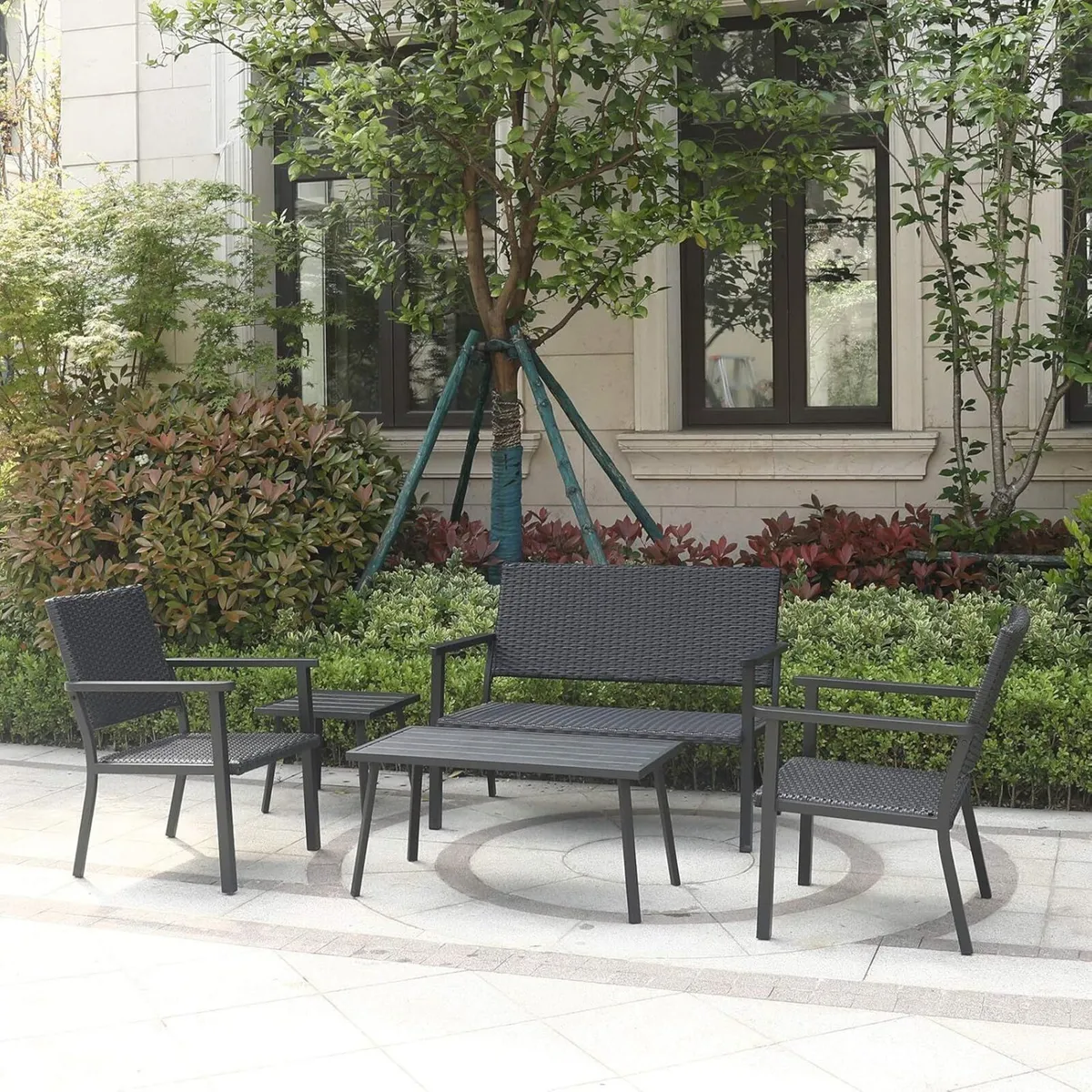 Outdoor Lounge Chair for Outside Patio Porch - Image 2
