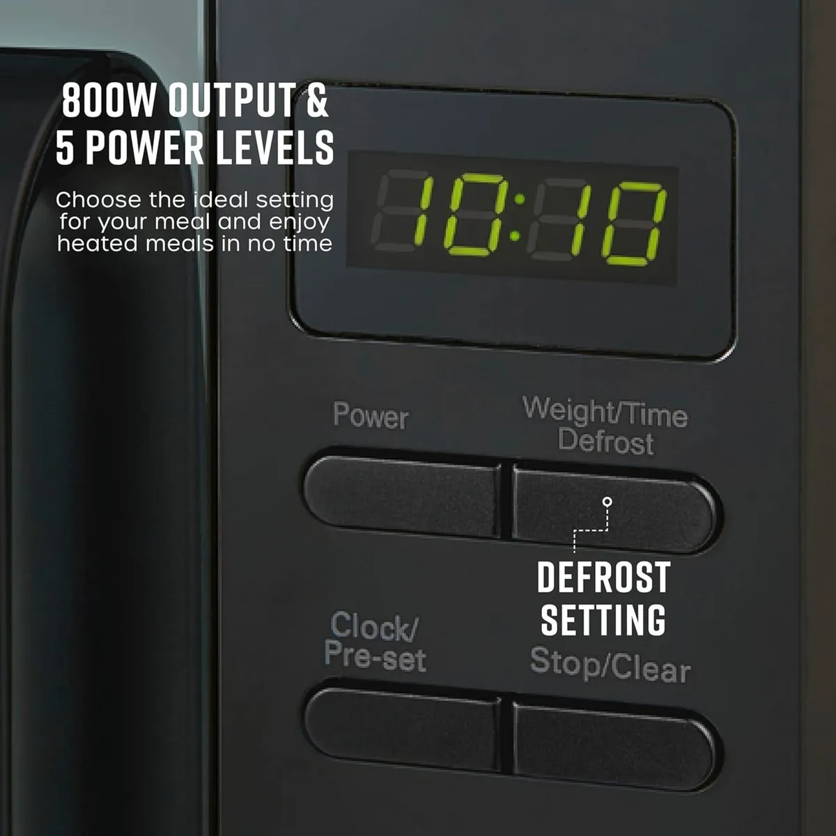 Digital Microwave 5 Power Levels 7 Auto Cook - Image 4
