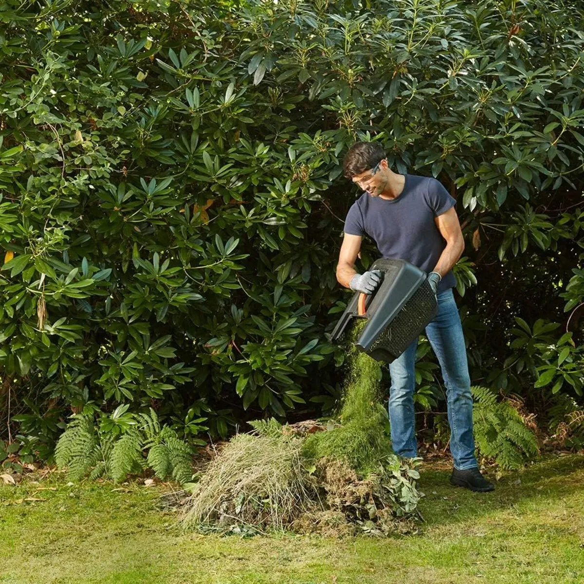 32cm Electric Rotary Mower with GL250 Grass - Image 4