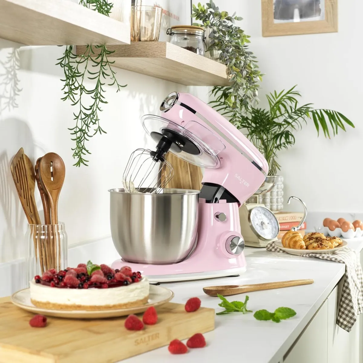 Retro Stand Mixer – 5L Electric Food Kitchen - Image 2