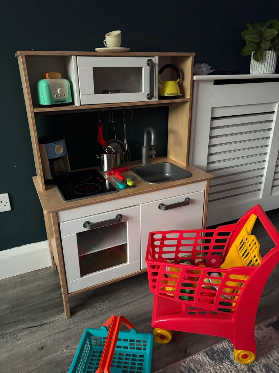 Kids Play Kitchen and accessories - Image 1