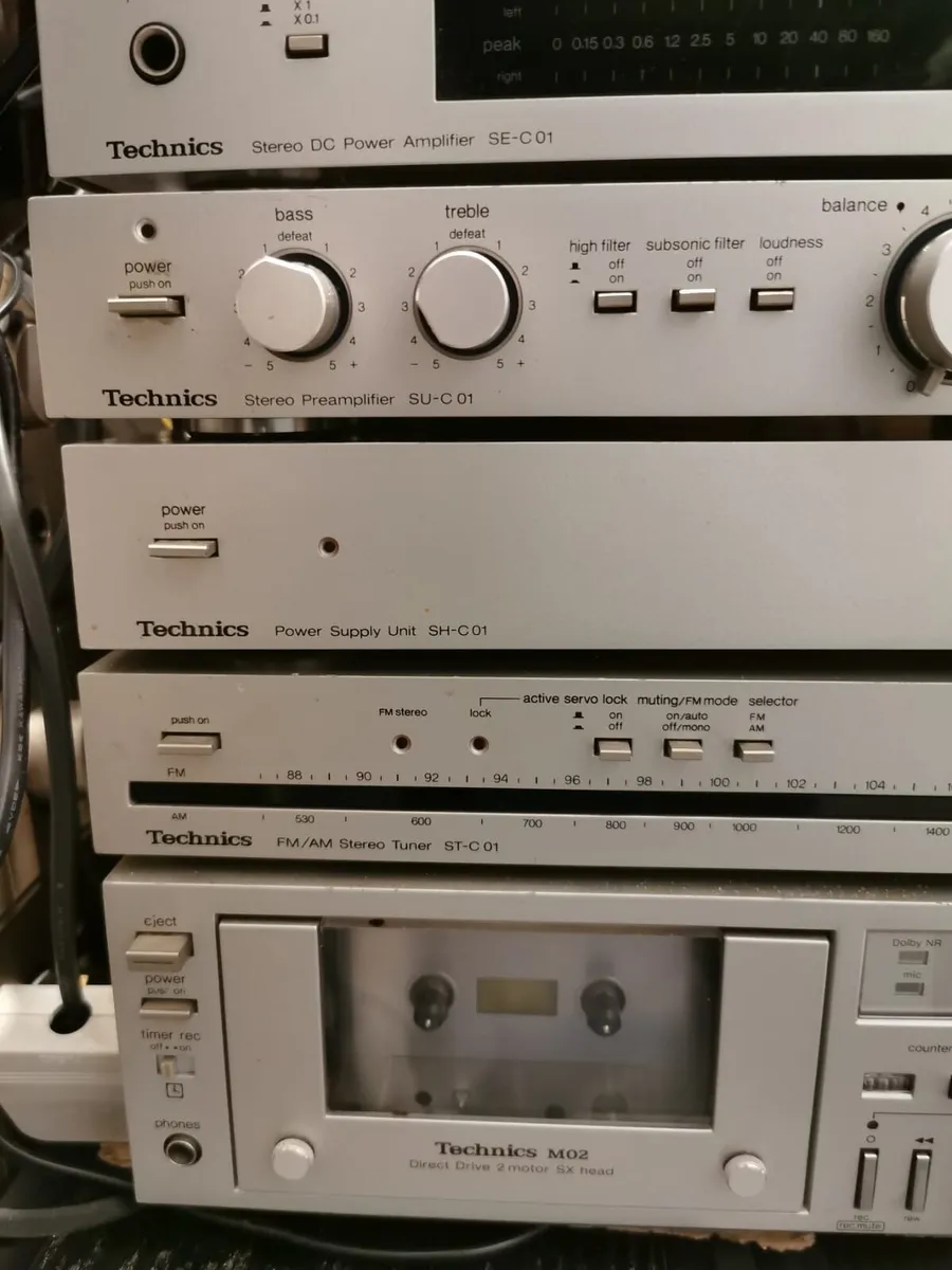 Technics Seperates Hi-Fi with Power Amplifier