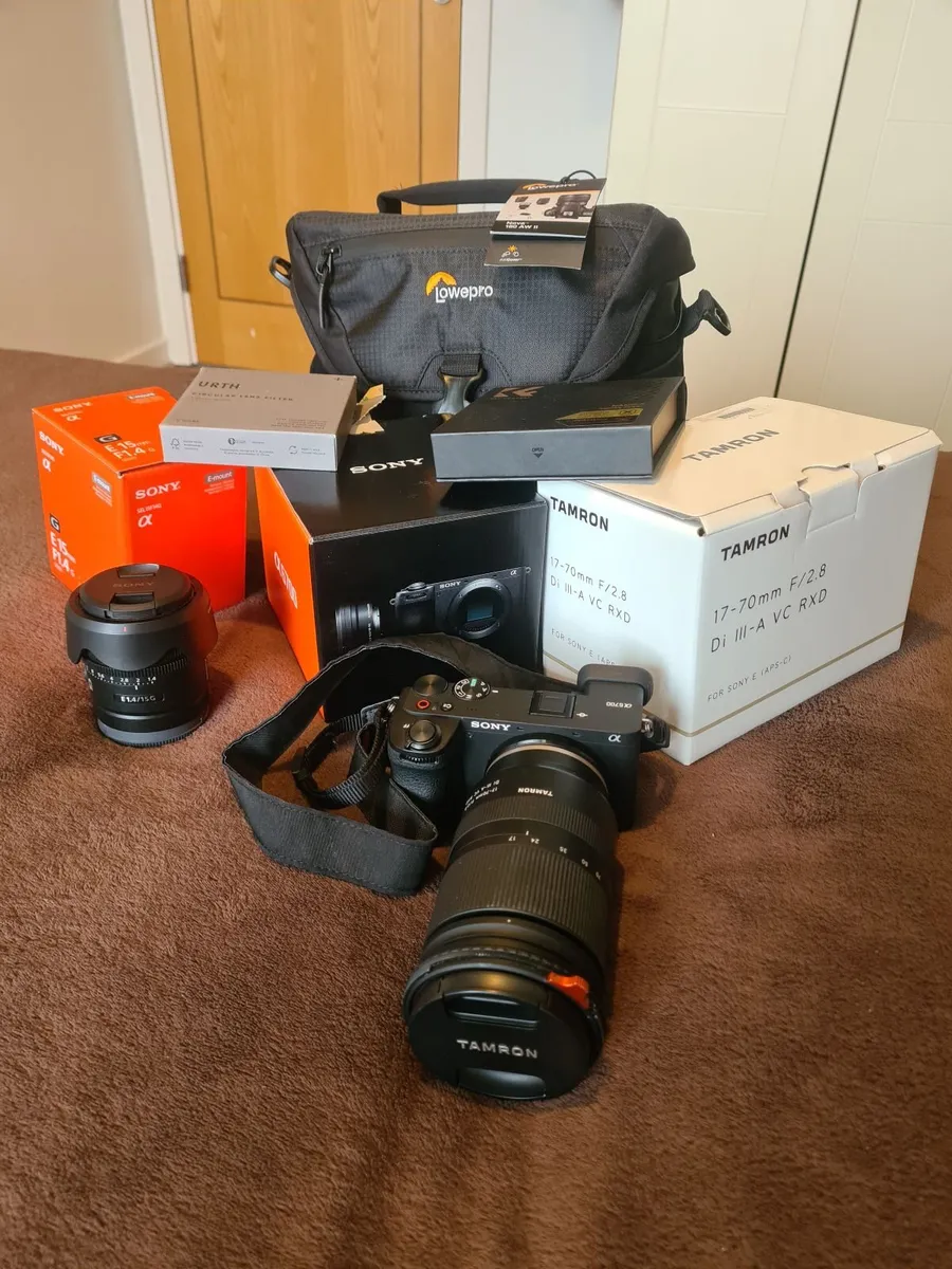 Sony A6700 Camera with Tamron 17-70mm & Sony 15mm - Image 1