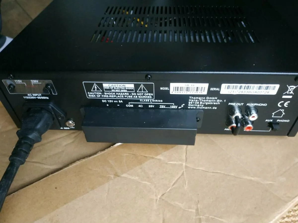 Swissonic P.A. amplifier, new unused. - Image 2