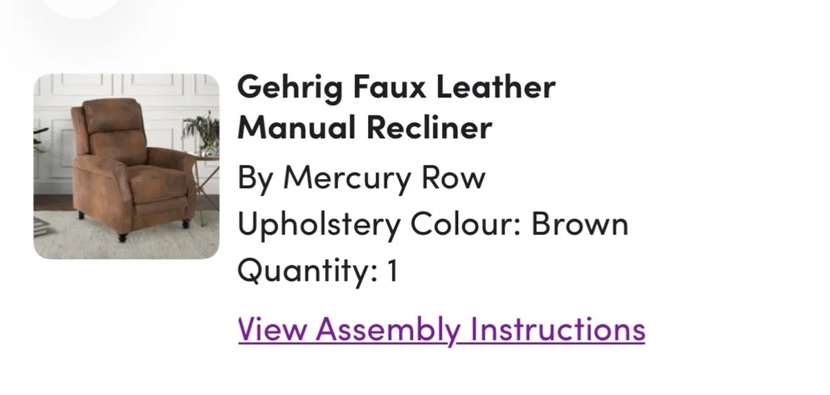 Recliner chair - Image 2