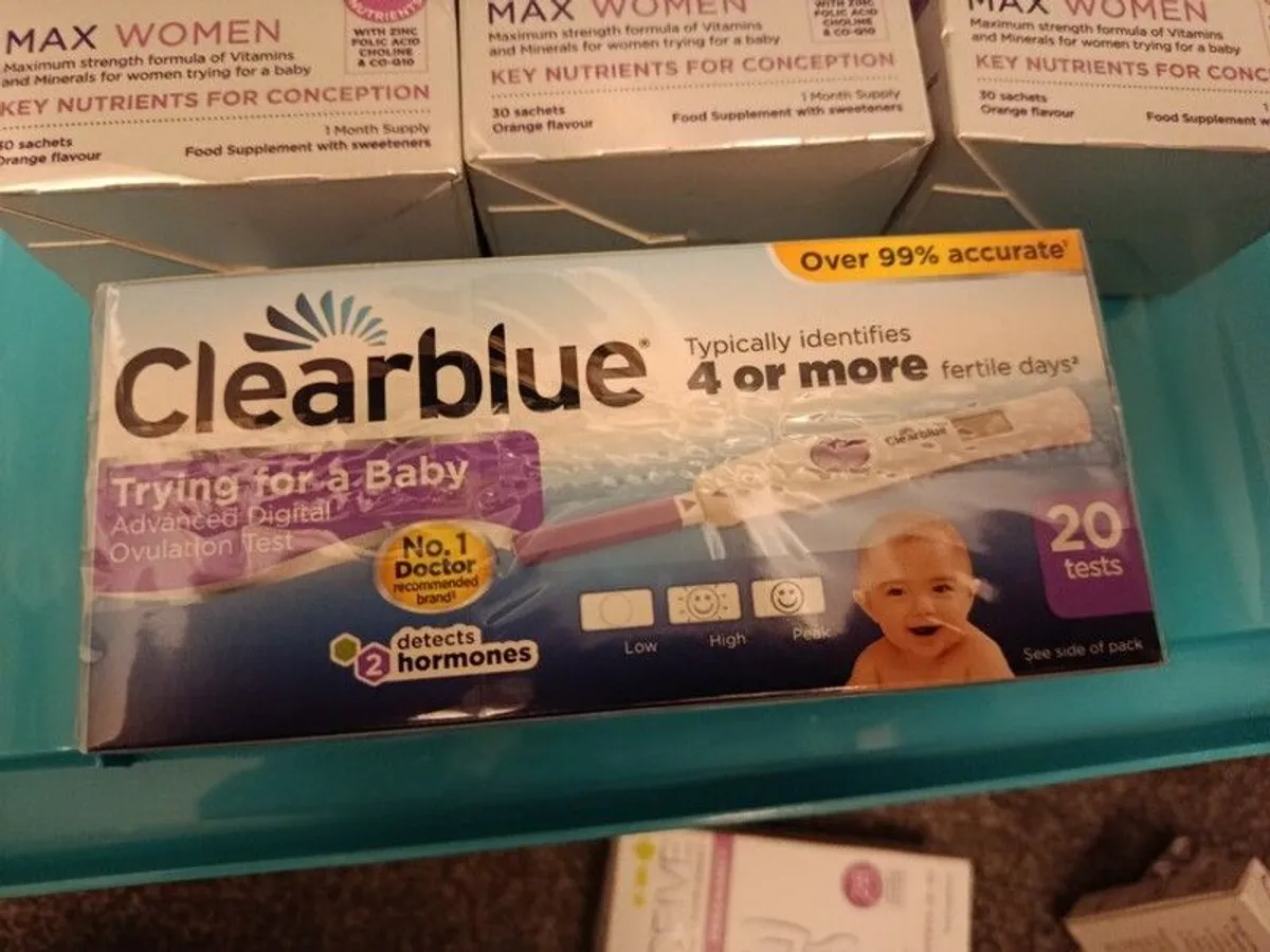 TTC Bundle Proceive Clearblue Ovulation test strips - Image 4