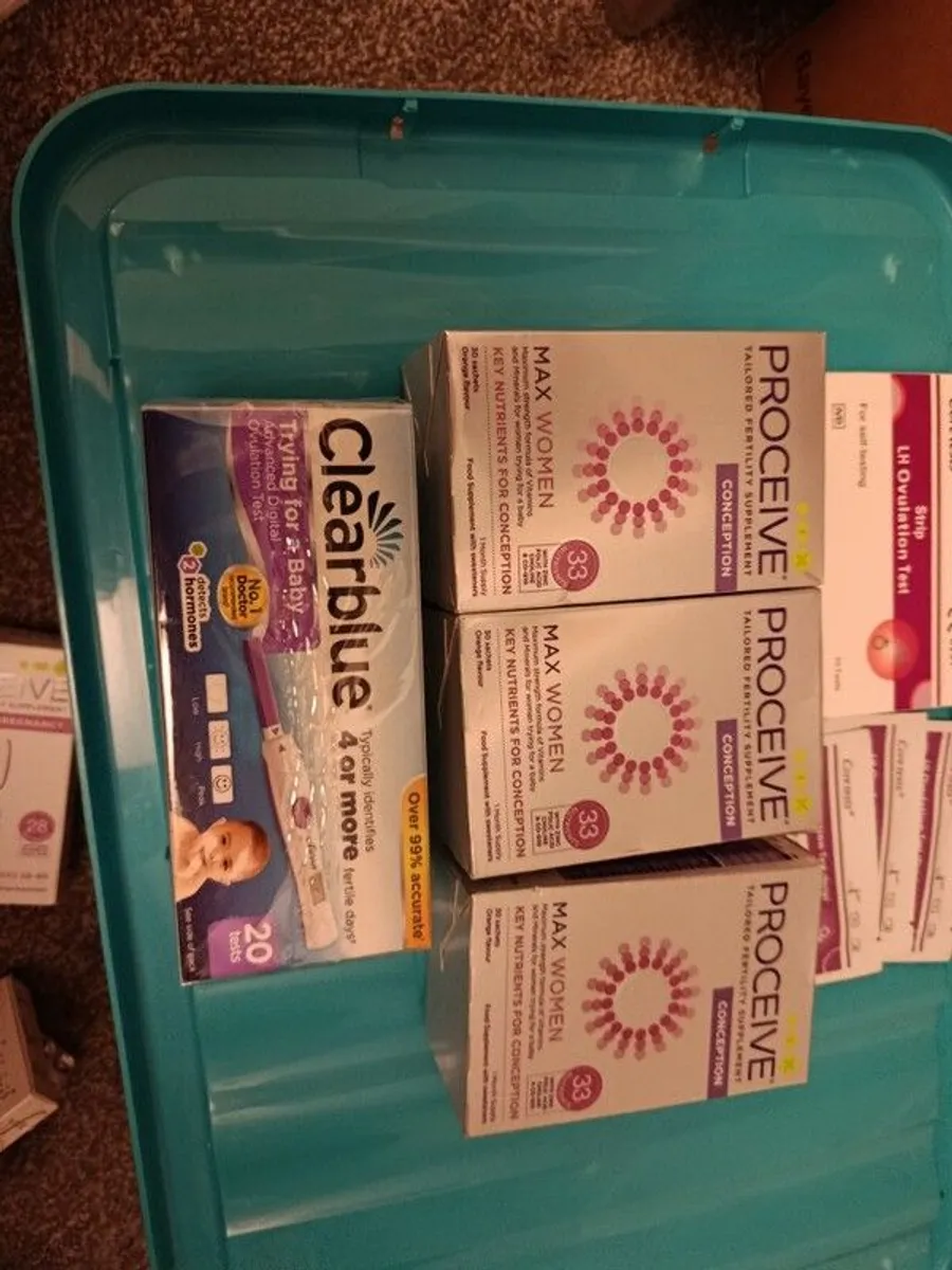 TTC Bundle Proceive Clearblue Ovulation test strips - Image 2