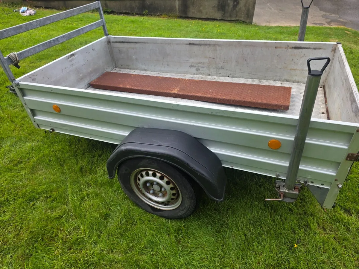 7ft x 4ft Bockmann Trailer with Ramps - Image 3
