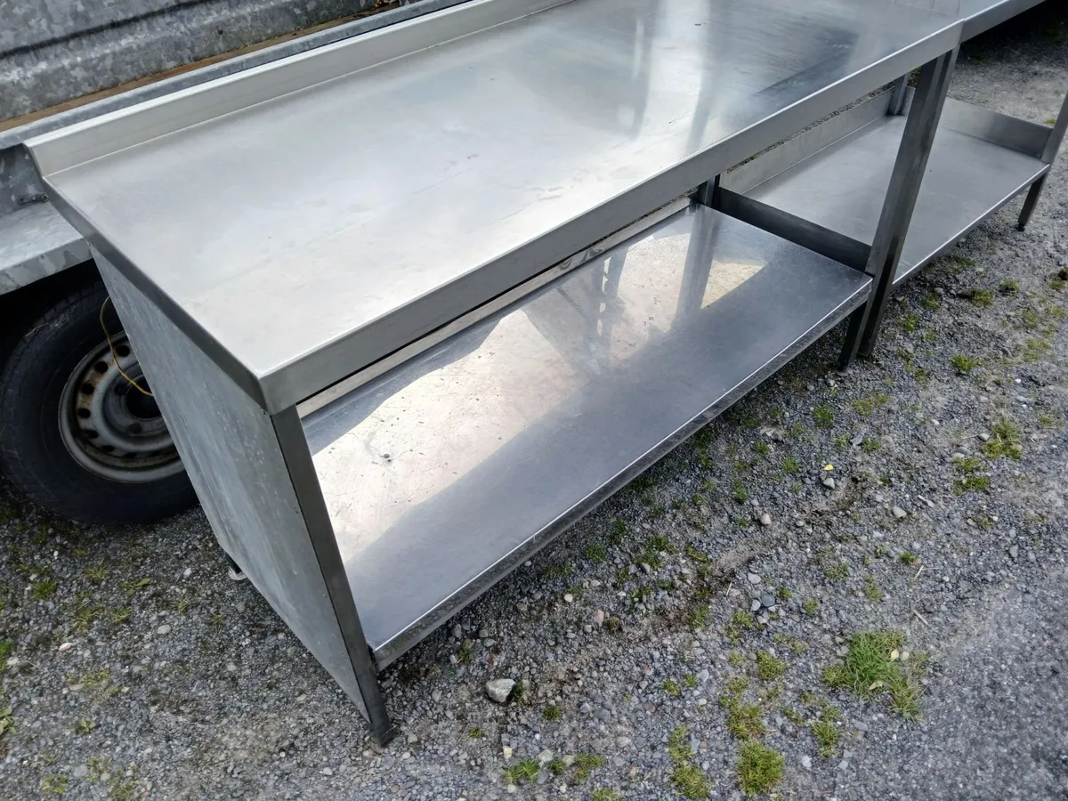 Staneless steel cabbinet  table complete - Image 4