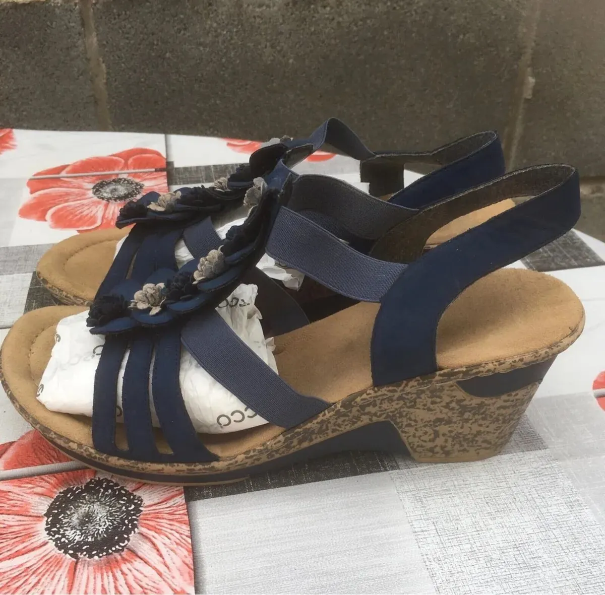 Ladies Rieker Sandals, Size 42, Worn once only - Image 1