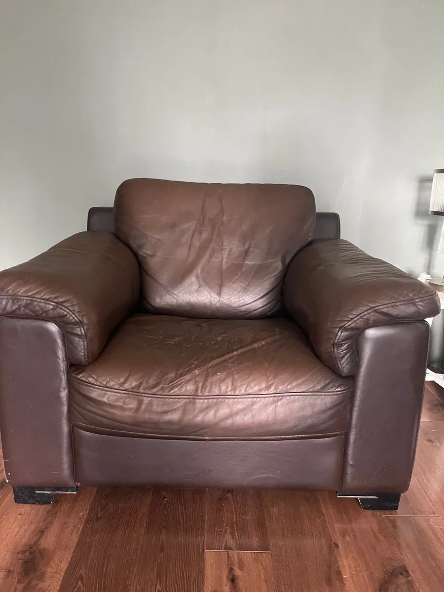 Leather sofa - Image 2
