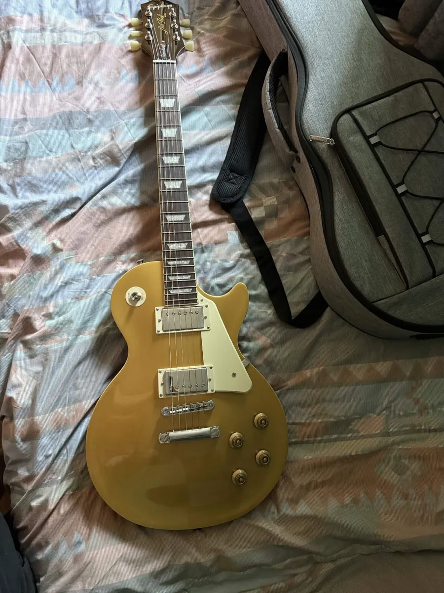 Epiphone Les Paul Gold top (With Case) - Image 1