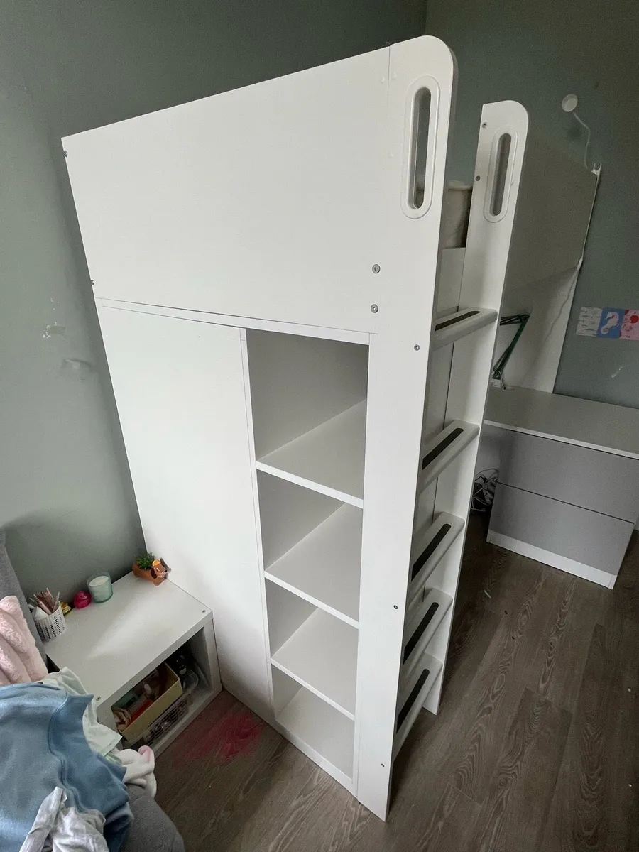 Loft bed / High Sleeper - Ikea Smastad - Image 3