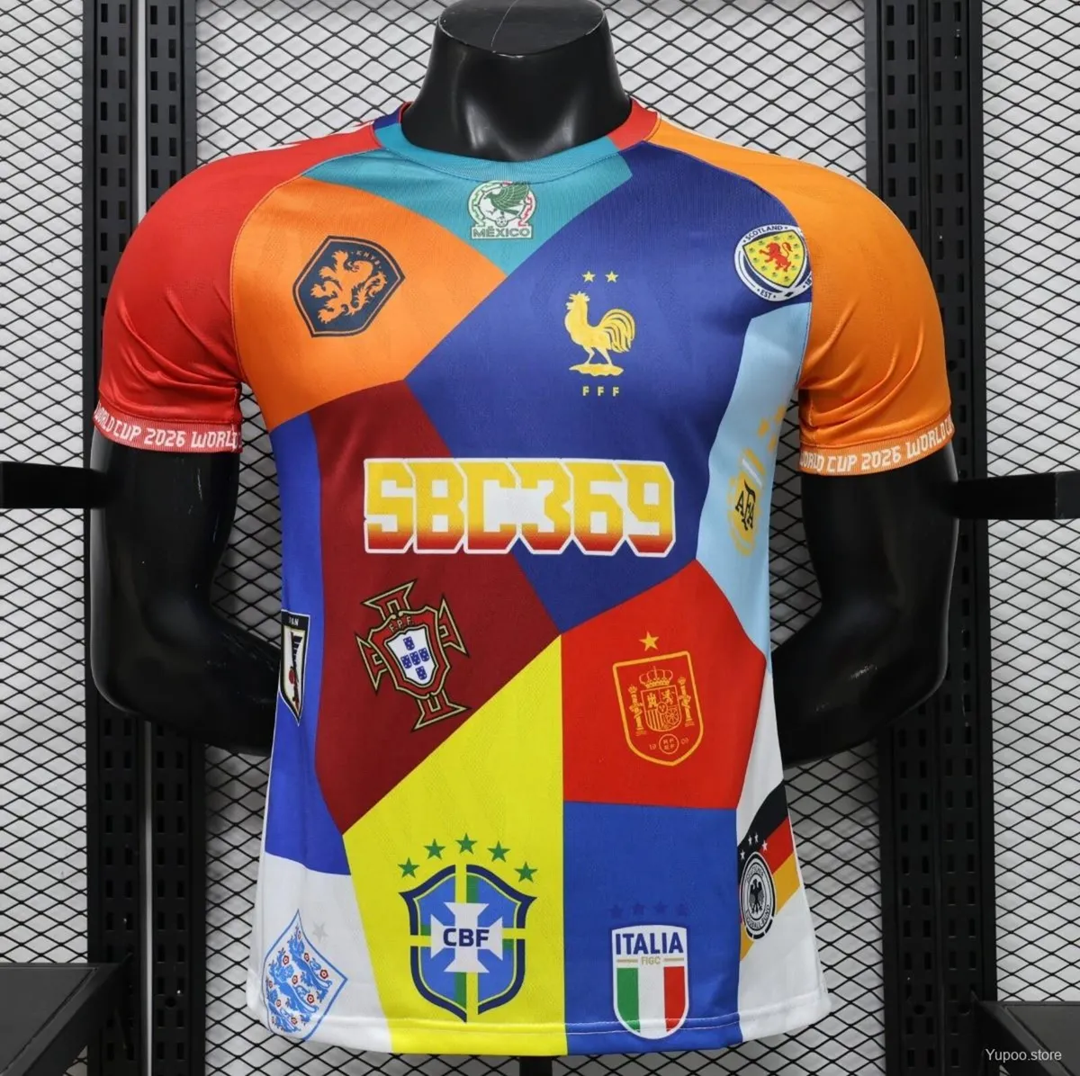 World Cup 26 mash up soccer jersey - Image 1