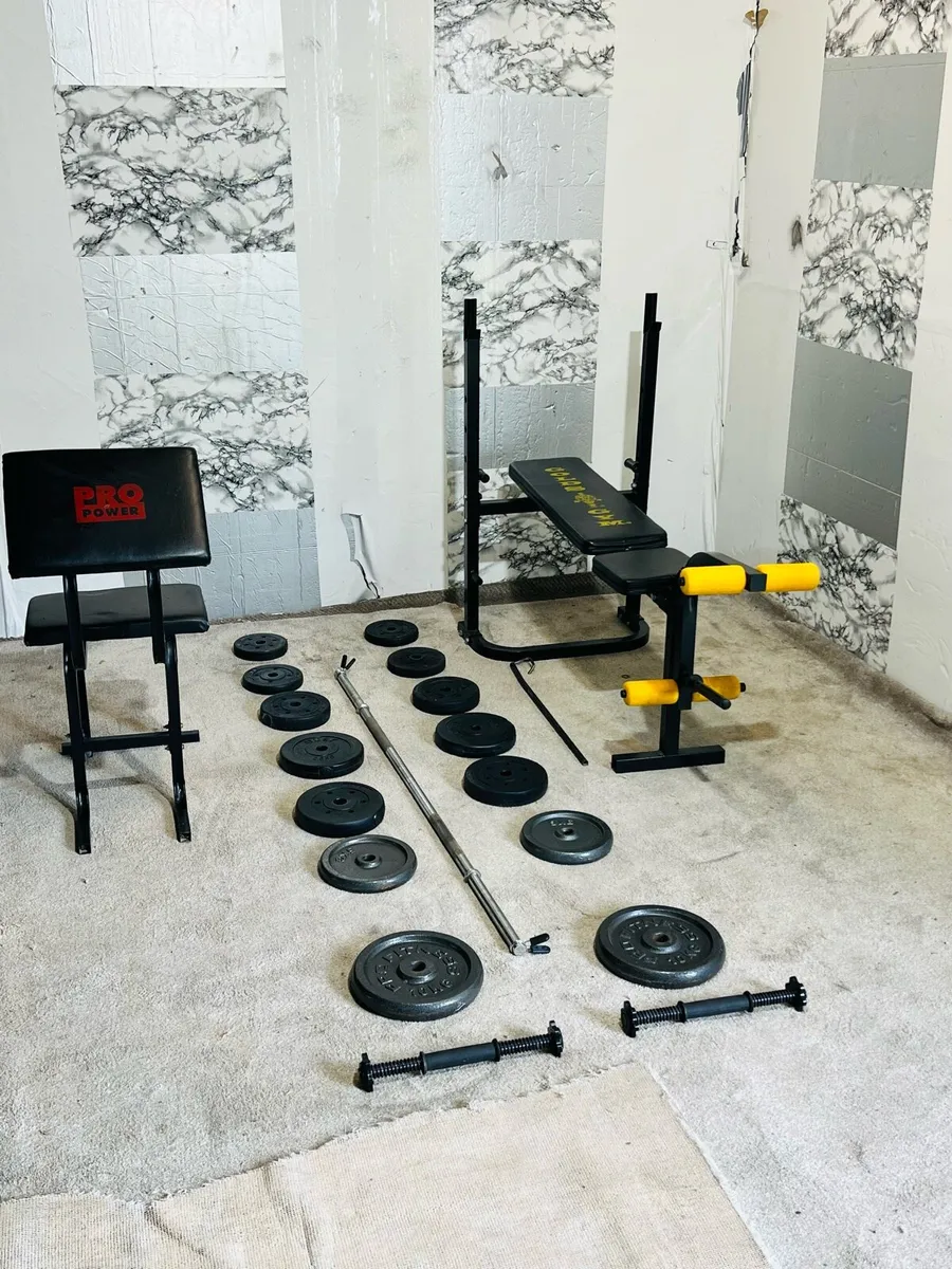 2 Bench’s weights barbell dumbbells - Image 4