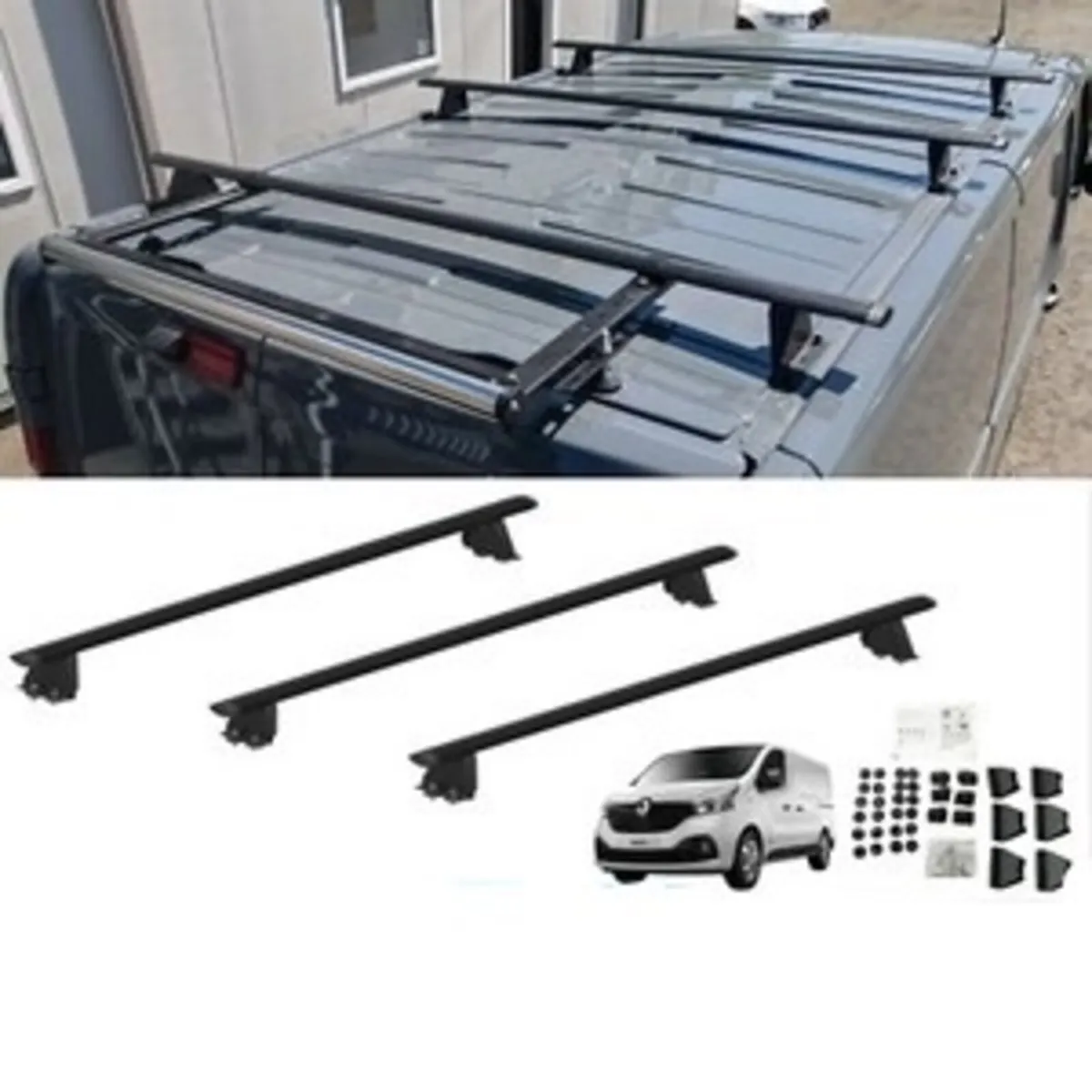Renault Trafic roof rack bars - Can Deliver