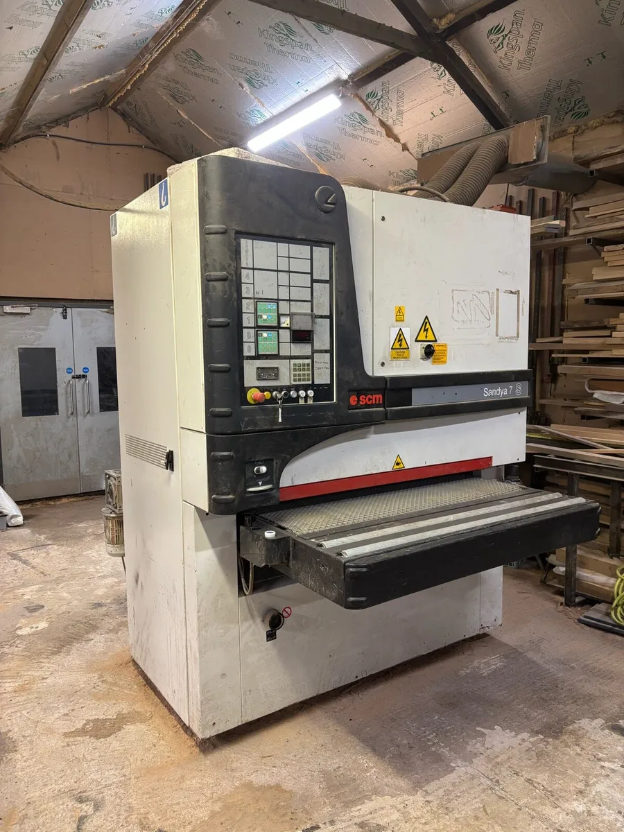 1350mm wide drum sander - Image 1