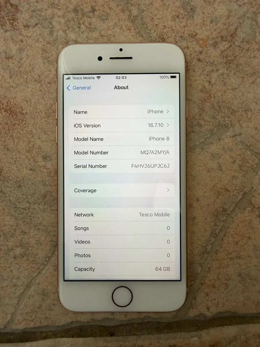 iPhone 8 - new battery - perfect condition - Image 1