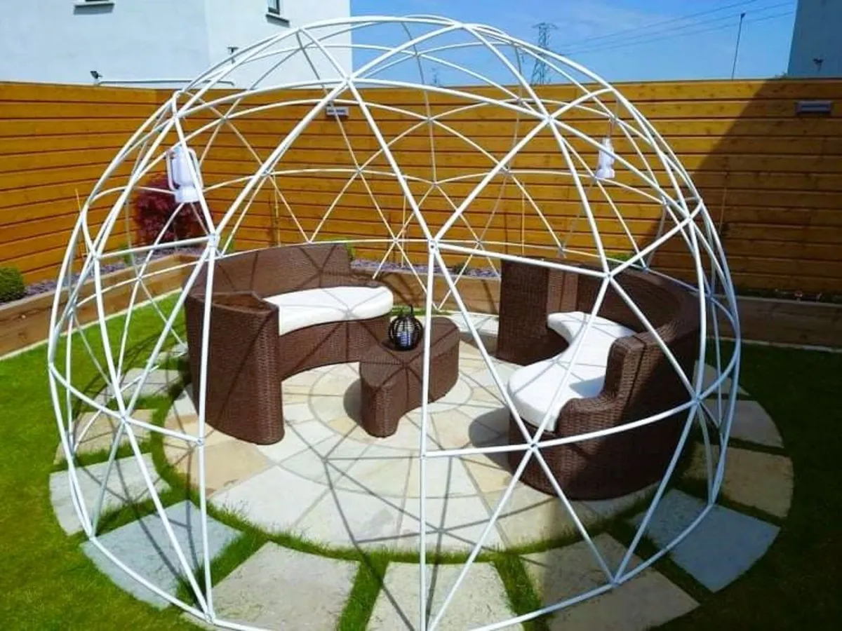 Garden furniture rattan day bed sofa set - Image 4