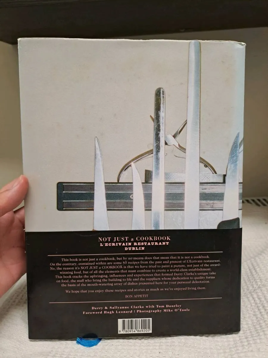 1st ed Not Just a Cookbook L Ecrivain Restaurant - Image 2