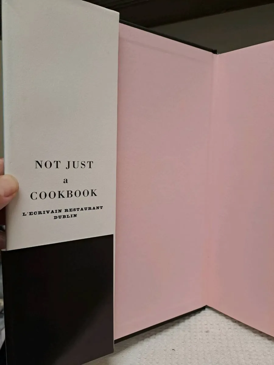 1st ed Not Just a Cookbook L Ecrivain Restaurant - Image 3