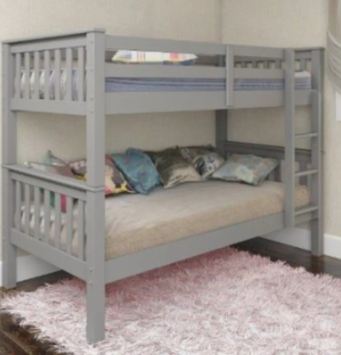 Bunk bed gray in very good condition - Image 1